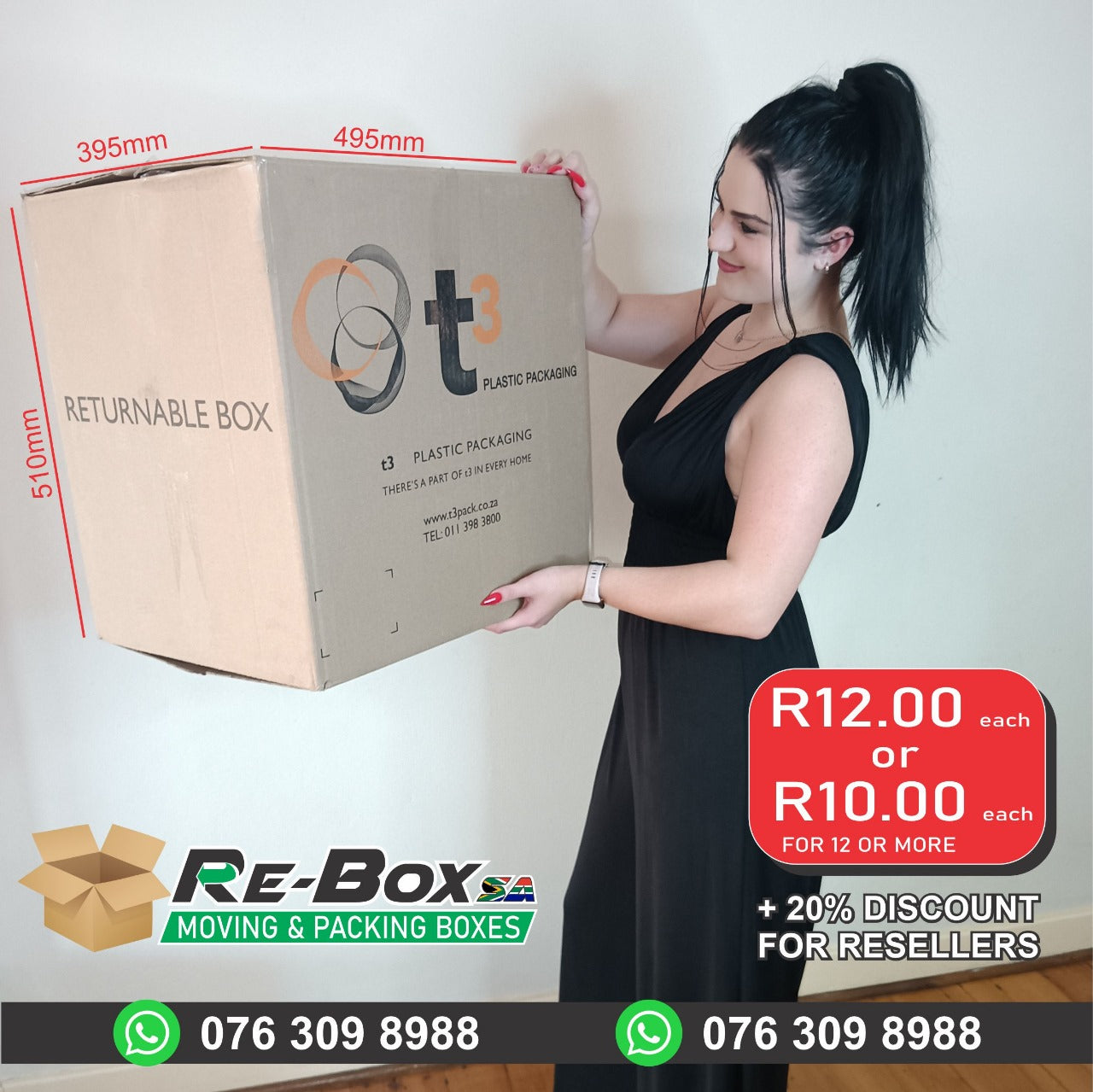 Boxes - Re-Usable Second Hand