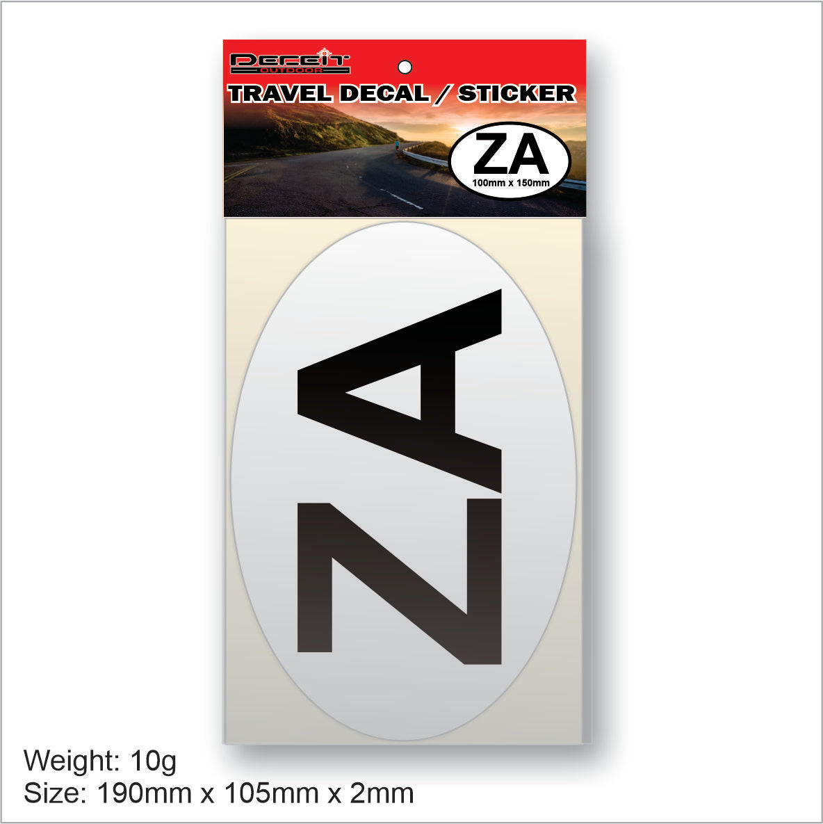 Travel Decal / Sticker (ZA)