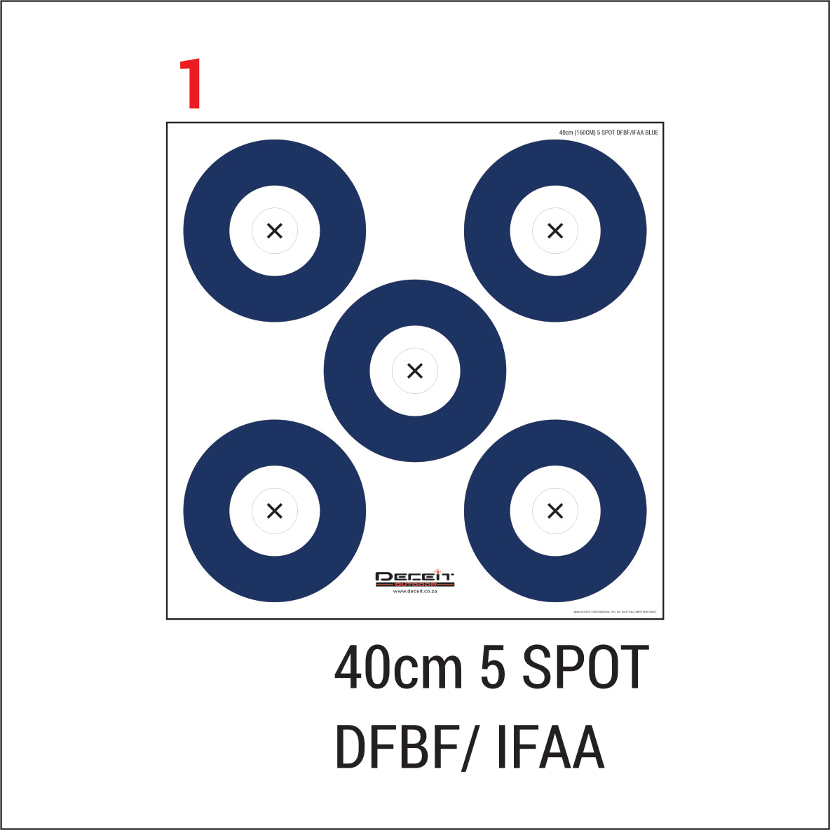 NFAA/ DFBF/ OTHER PVC TARGETS