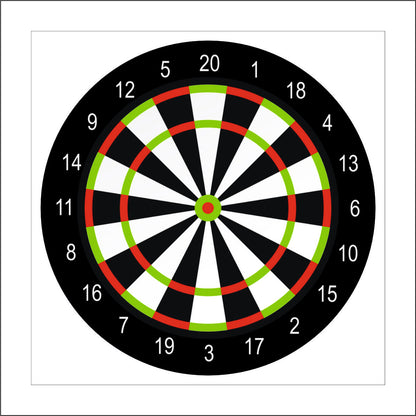 Archery Targets Dart Board (PVC or Paper)