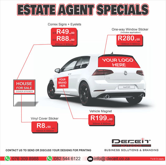 Estate Agent Specials