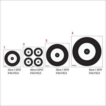 IFAA FIELD PRACTICE PVC TARGETS