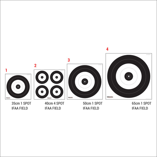 IFAA FIELD PRACTICE PVC TARGETS