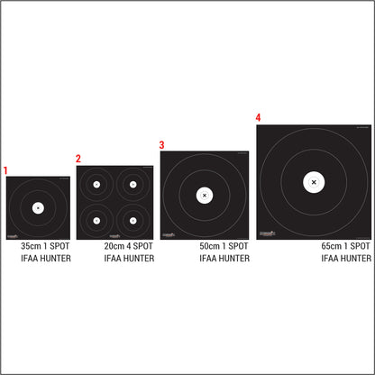 IFAA HUNTER PRACTICE PVC TARGETS