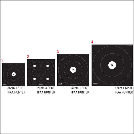 IFAA HUNTER PRACTICE PVC TARGETS