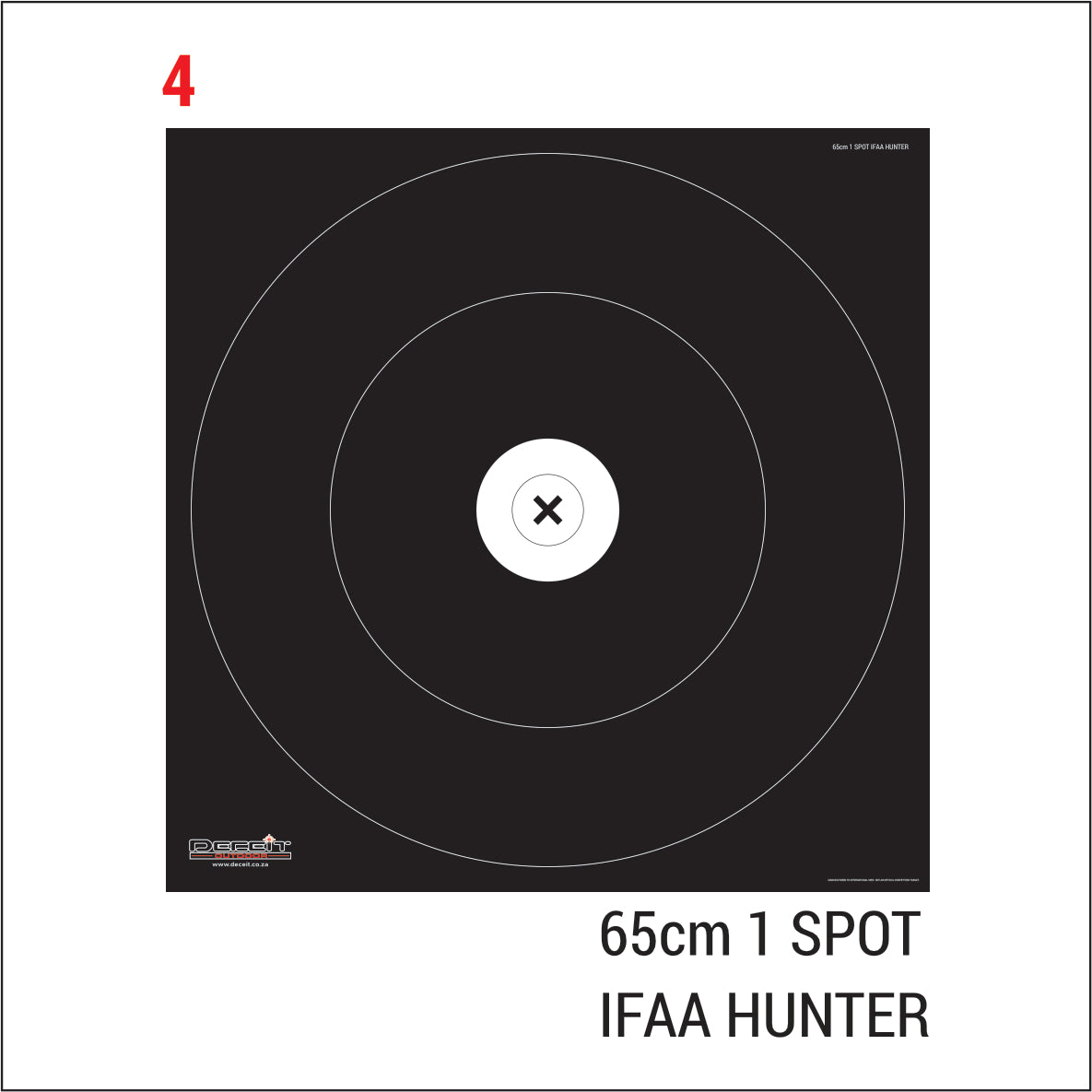 IFAA HUNTER PRACTICE PVC TARGETS