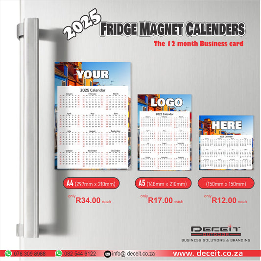 Fridge Magnet Calendars 2025