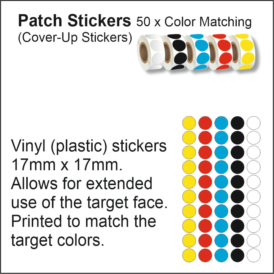 Archery Patch / Cover-Up Stickers (Self-Adhesive)