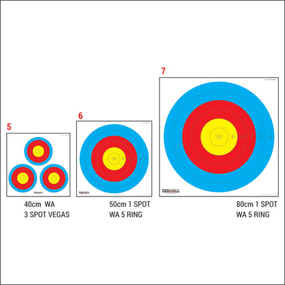 WA PRACTICE PVC TARGETS