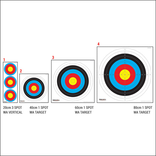 WA PRACTICE PVC TARGETS