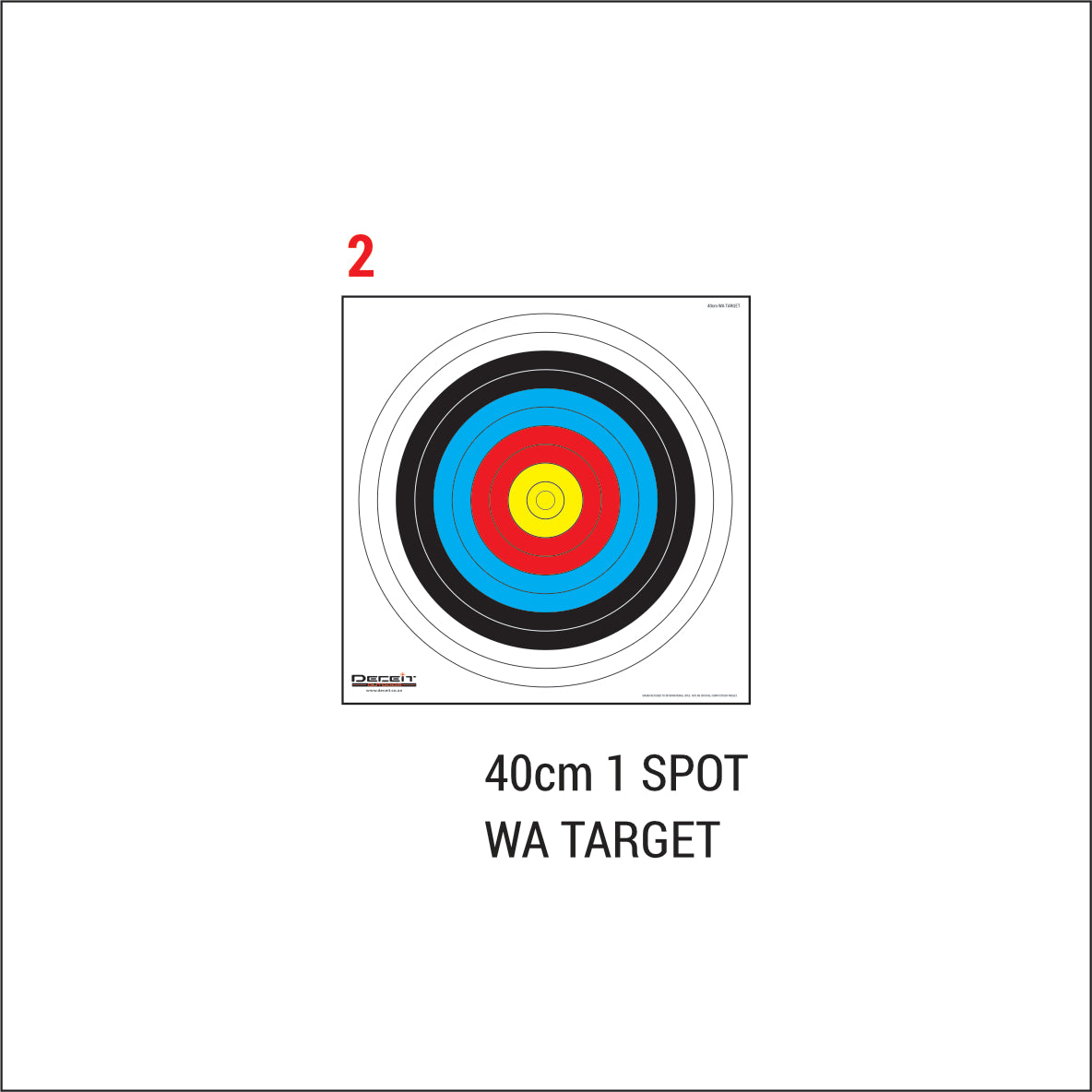 WA PRACTICE PVC TARGETS