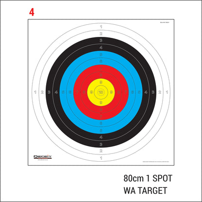 WA PRACTICE PVC TARGETS