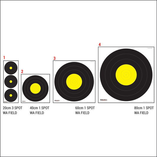 WA FIELD PRACTICE PVC TARGETS