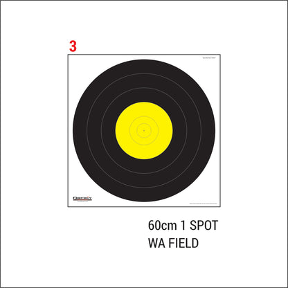 WA FIELD PRACTICE PVC TARGETS