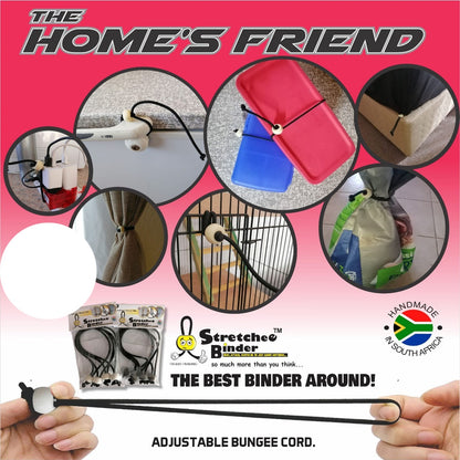 Stretchee-Binder Tie (Bungee Cord)