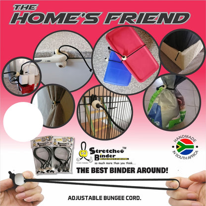Stretchee-Binder Tie (Bungee Cord)