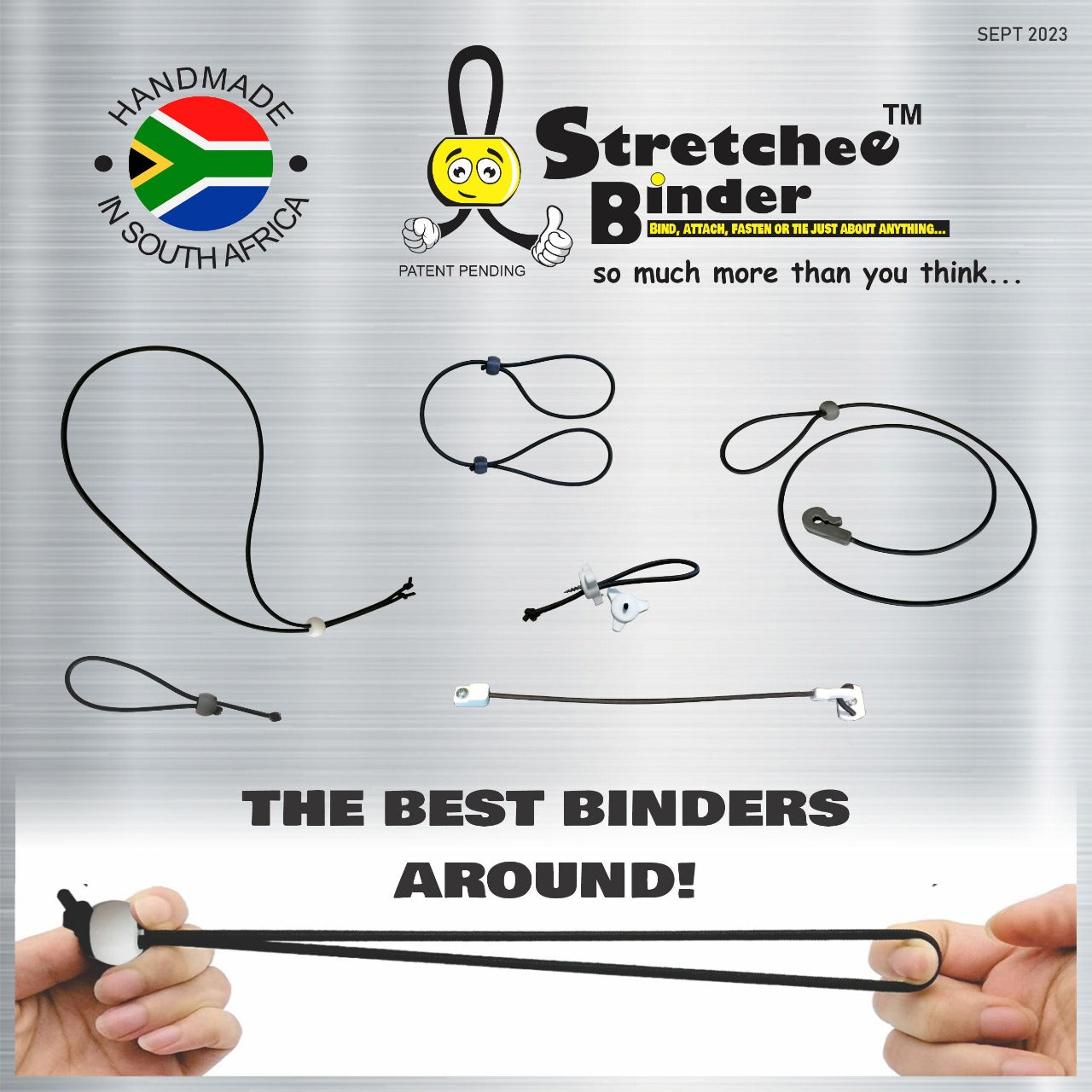 Stretchee-Binder Tie (Bungee Cord)