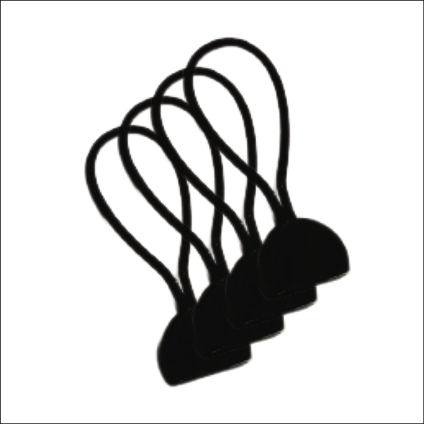 Zipper Pull / Extender (2mm Bungee Cord)