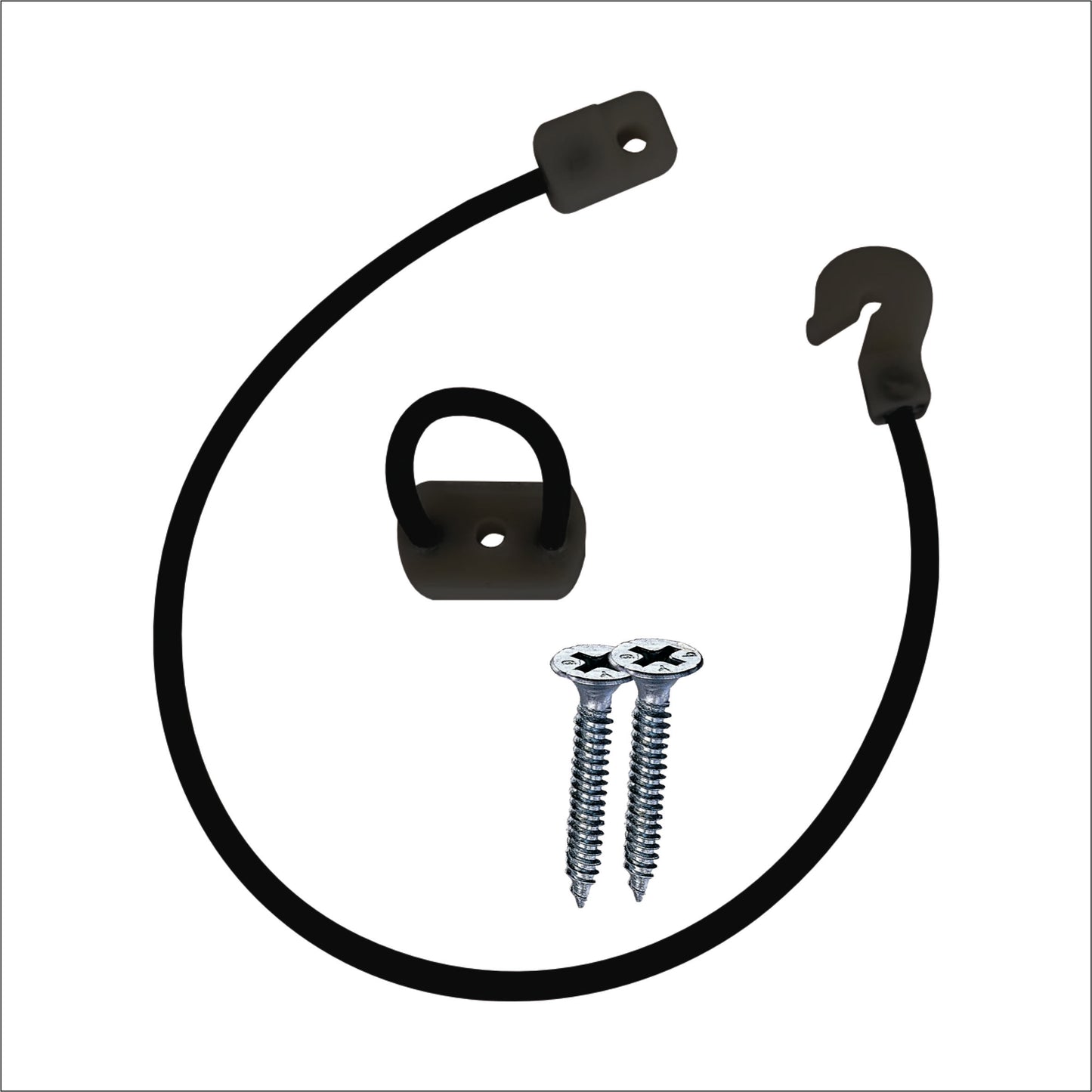2x Deck Tie-Down / Rod  (Bungee Cord) with free Adhesive Boat Ruler worth R22