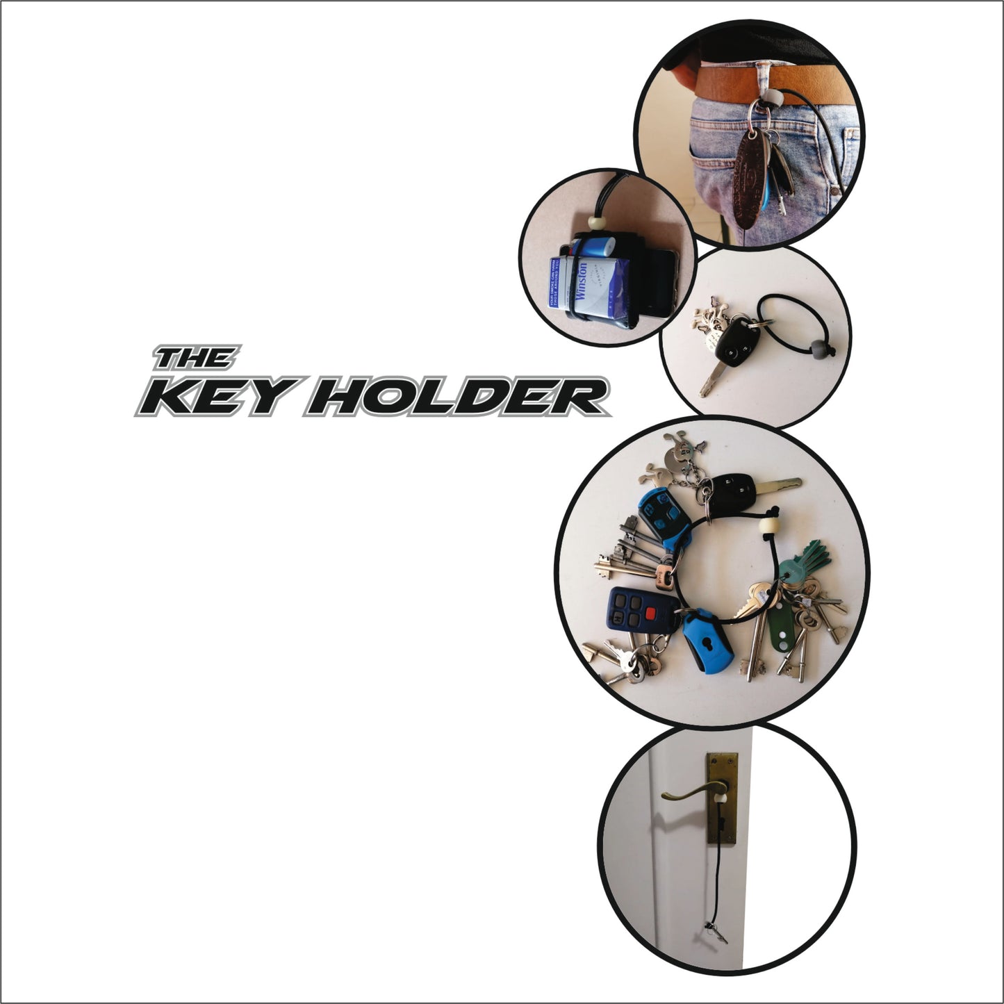 Stretchee-Binder Tie (Bungee Cord)