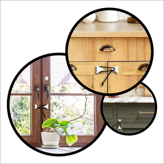 Access Latch   (Easy Screw-in Design.  No Tools Required)