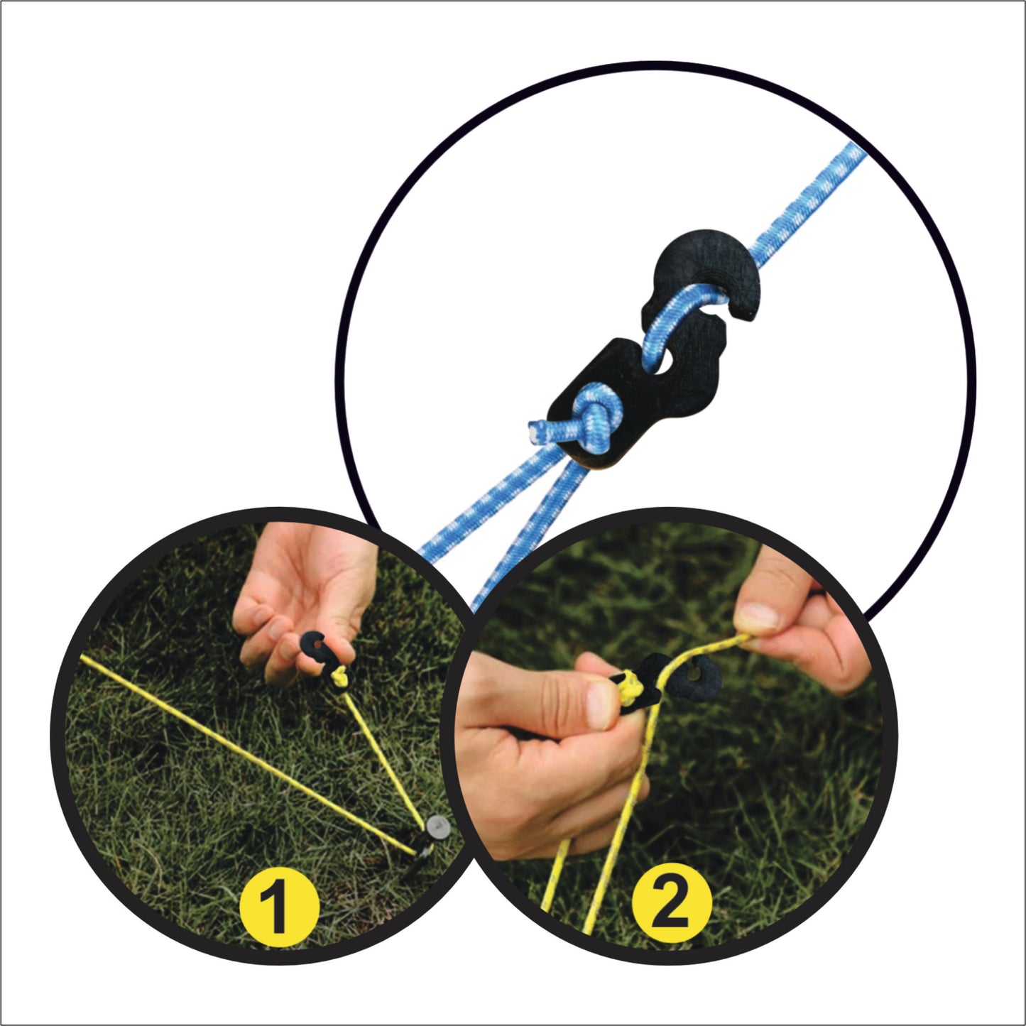 Guy Rope Tensioners/ Rope Slides