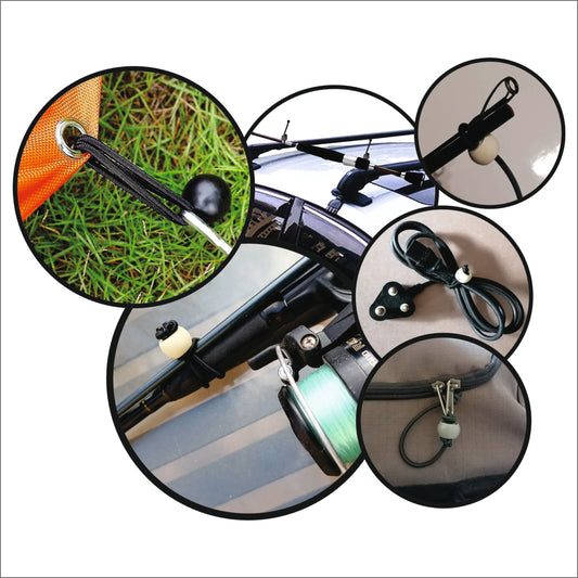 Adjustable Bungee Ball Tie
