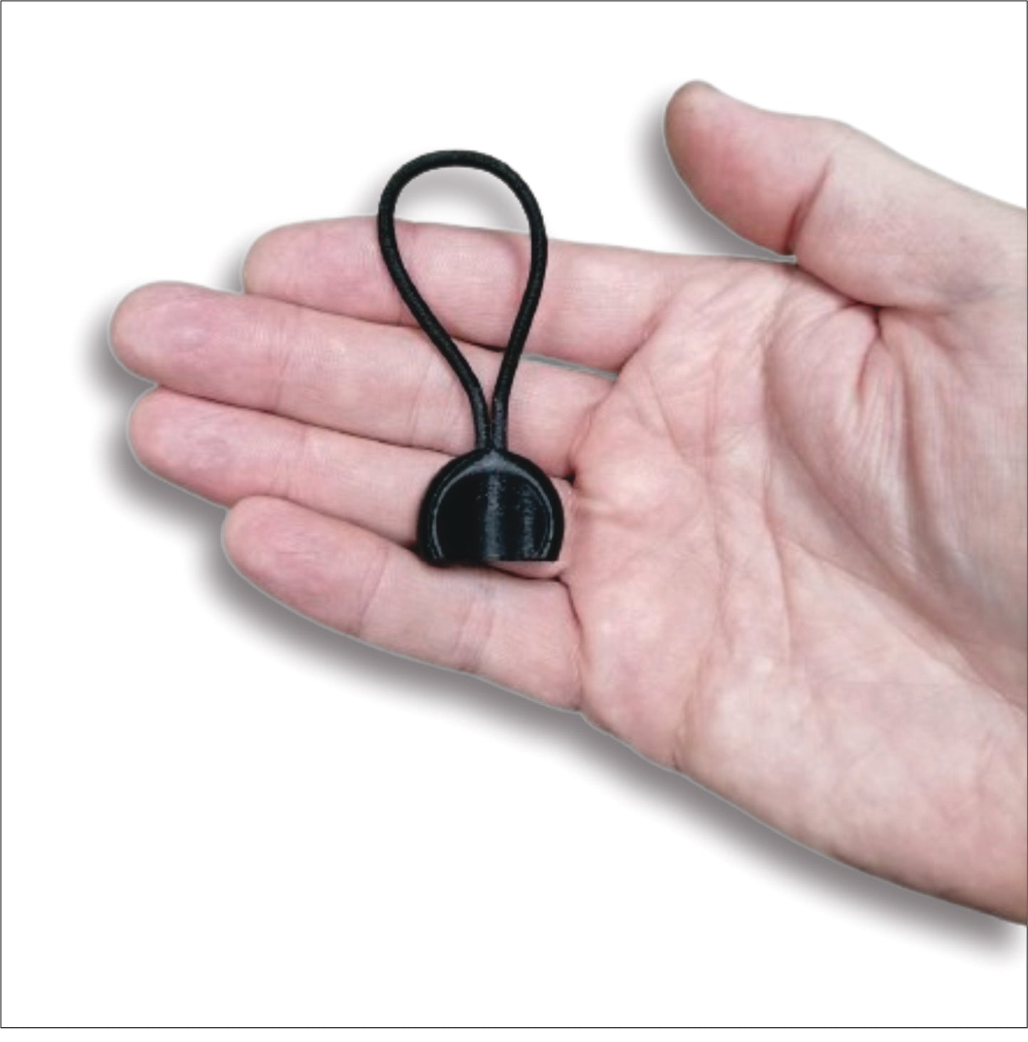 Zipper Pull / Extender (2mm Bungee Cord)