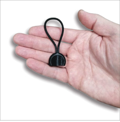Zipper Pull / Extender (2mm Bungee Cord)