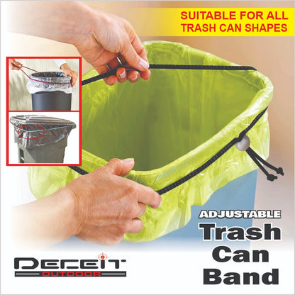 Adjustable Bungee Trash Can Band