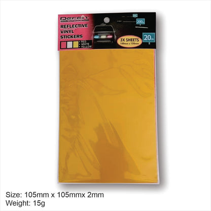 Reflective Vinyl Stickers