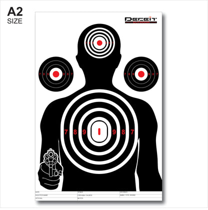 Silhouette Targets (A2 in Size)